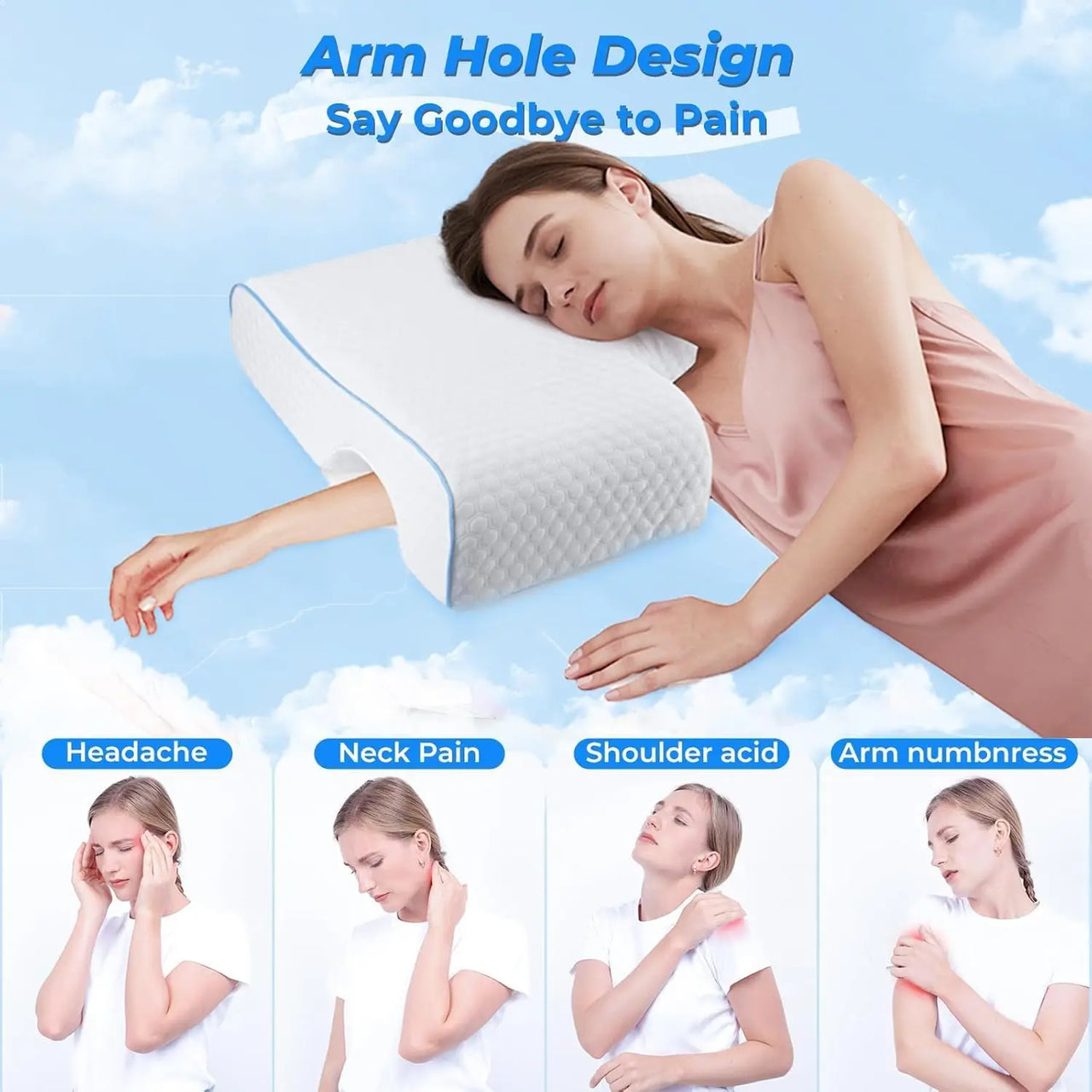The Lumi Arm Pillow
